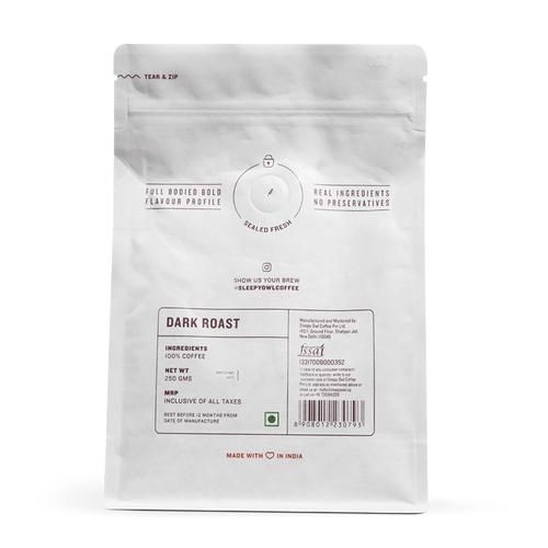 Sleepy Owl Coffee Dark Roast - Coarse Grind, 250 g-2.webp